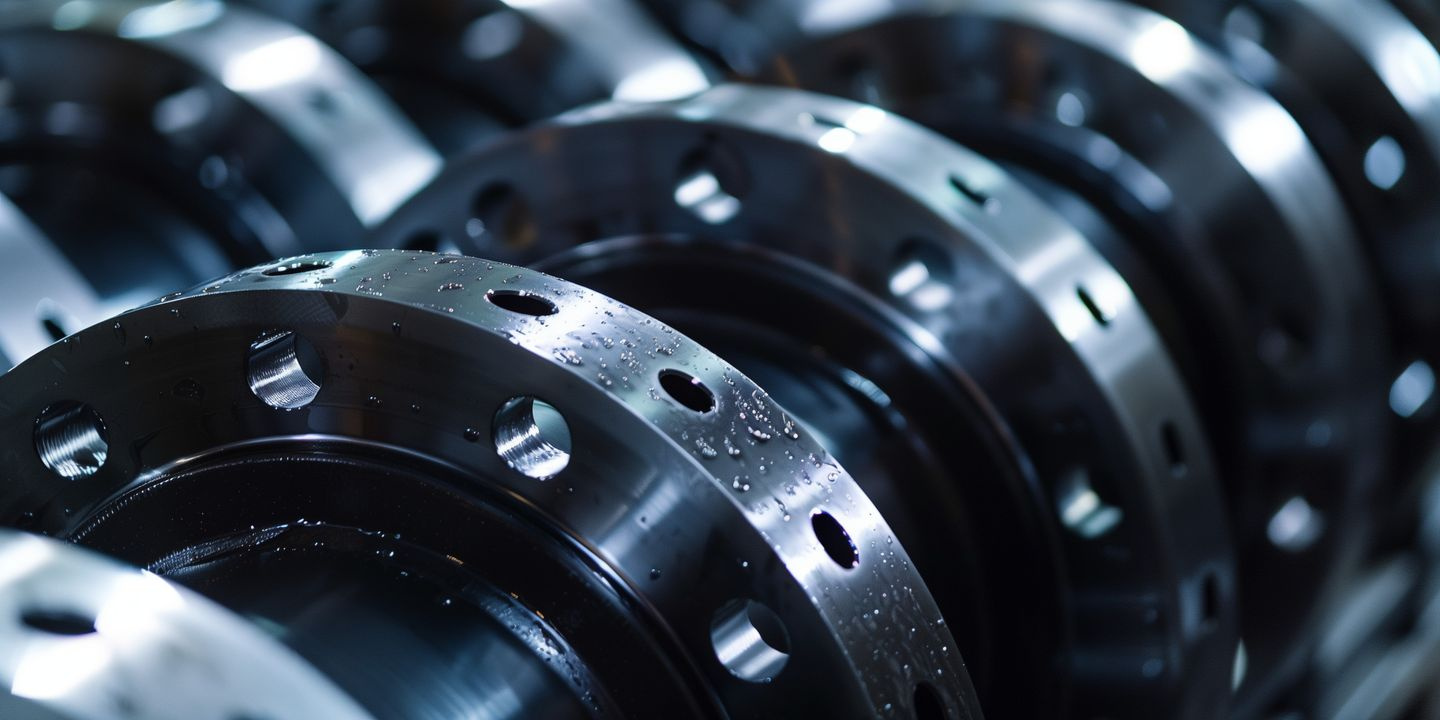 Parts in a hardening shop Parts in a hardening shop